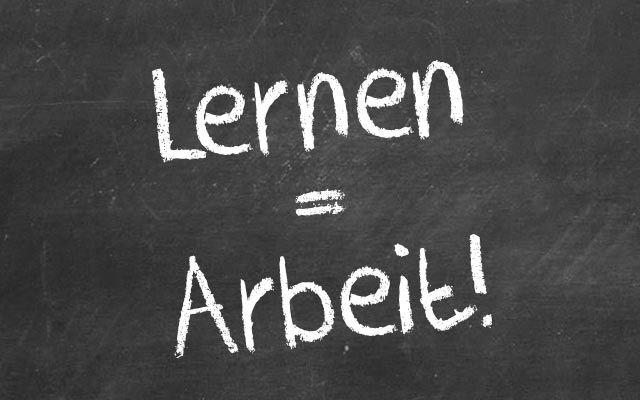 „Lernen ist Arbeit und Arbeit ist Lernen“